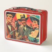  Westerne stripillustratie (Achterkant)