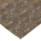 Westerne Tafelloper Rodeo Design Bruin (Hoek)