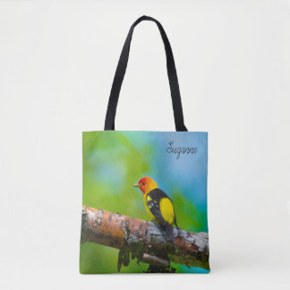 Westerne Tanager-Canvas tas
