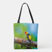 Westerne Tanager-Canvas tas (Achterkant)