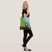 Westerne Tanager-Canvas tas (Op model)