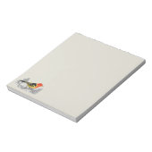 Westerne Tanager Notitieblok (Linkerzijde)