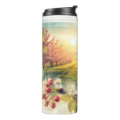 Westerne Tanager Songbird Orchard Thermal Tumbler Thermosbeker (Gedraaid links)