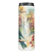 Westerne Tanager Songbird Orchard Thermal Tumbler Thermosbeker (Achterkant)