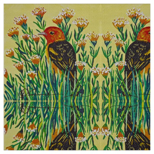 Westerne Tanager Stof (Swatch)
