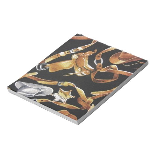 Westerne tapack notitieblok (Linkerzijde)