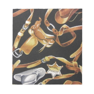 Westerne tapack notitieblok