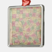 Westerne Texas Metalen Ornament (Links)