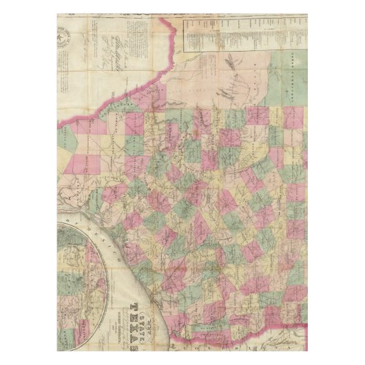 Westerne Texas Tafelkleed (Voorkant)