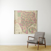 Westerne Texas Wandkleed (In situ)