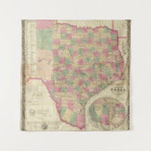 Westerne Texas Wandkleed (Voorkant)