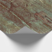 Westerne  textielvezel in Rodeo country paardenren Cadeaupapier (Hoek)