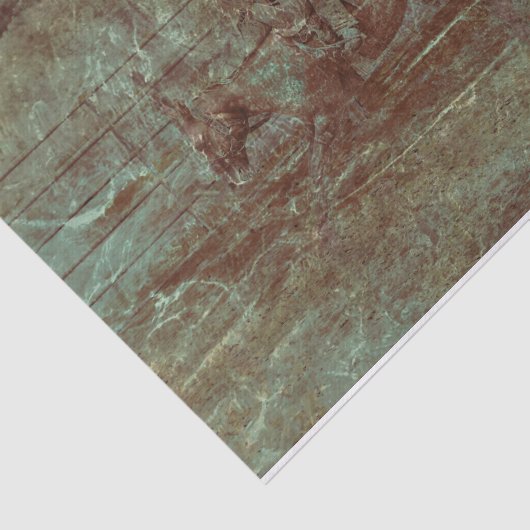 Westerne  textielvezel in Rodeo country paardenren Tissuepapier (Detail)