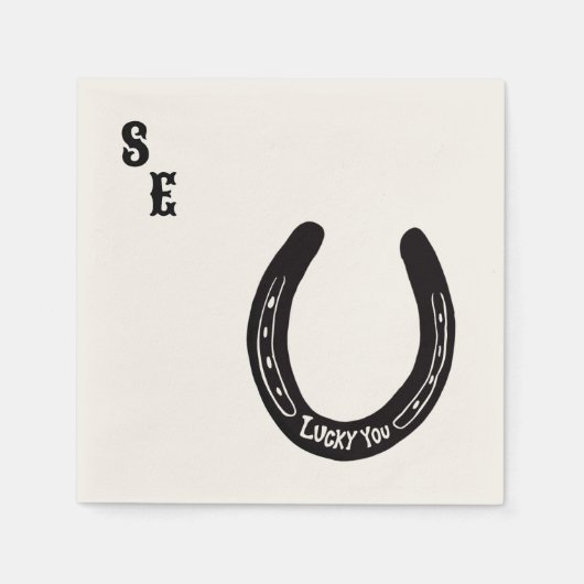  Westerne Th-Geachte Cocktail Nakin Servet (Voorkant)