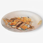 Westerne Thanksgiving Papieren Bordje (Gekanteld)