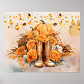 Westerne Thanksgiving Poster (Voorkant)