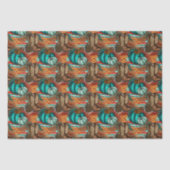 Westerne Thanksgiving Tissuepapier (Voorkant)