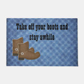 Westerne Thapy Cowboy Boots Deurklep Deurmat (Voorkant)
