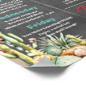 Westerne themaweek voor lerarenwaardering poster (Hoek)