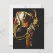 WESTERNE THEMED-PARTIJINVITATIE ~ EZ2 AANGEPAST KAART (Voorkant)