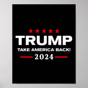 Westerne Trump Cowboy Je hebt Trump 2024 gemist VS Poster
