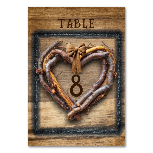 Westerne Twig Lijsten van het Huwelijk, het Wiel v Kaart (Achterkant)