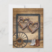 Westerne Twig Lijsten van het Huwelijk, het Wiel v Kaart (Voorkant)