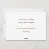  Westerne Typografie Vrolijk kerstfeest Feestdagenkaart (Achterkant)