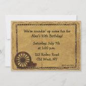 Westerne uitnodiging (Voorkant)