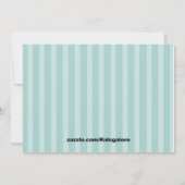 Westerne uitnodiging tot Baby shower van Little Co (Achterkant)