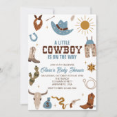 Westerne uitnodiging tot het indienen van Baby sho (Voorkant)