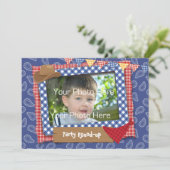 Westerne uitnodiging tot het indienen van bekende (Staand voorkant)