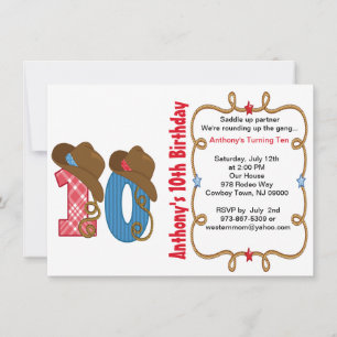 Westerne uitnodiging tot het uitnodigen van Big Te