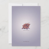 Westerne uitnodiging tot Roos (Achterkant)