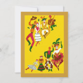 Westerne uitnodiging van de Wild West Party over t (Voorkant)