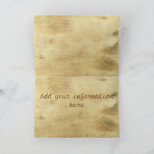 Westerne uitnodiging voor het huwelijk (Binnen)