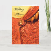 Westerne uitnodiging voor het uitzenden van een we (Voorkant)