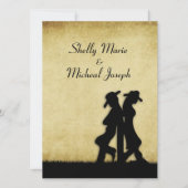 Westerne uitnodiging voor weddenschappen (Voorkant)