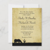 Westerne uitnodiging voor weddenschappen (Voorkant)