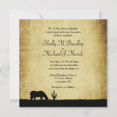 Westerne uitnodiging voor weddenschappen (Voorkant)