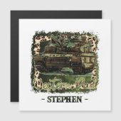 Westerne vader militaire tank camouflage (Voorkant / Achterkant)