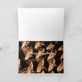 Westerne vakantie feestdagen kaart (Binnen)