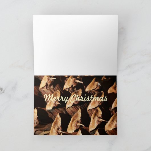 Westerne vakantie feestdagen kaart (Binnen)