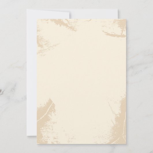 Westerne Vakantie Hoedown Uitnodigen, Cowboy Santa Save The Date (Achterkant)