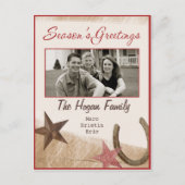 Westerne Vakantiefoto Briefkaart (Voorkant)