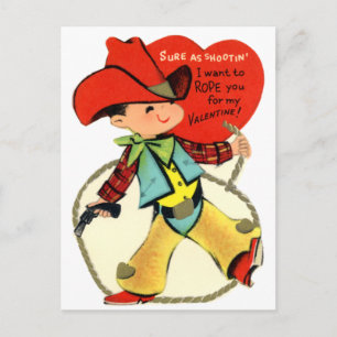 Westerne Valentijn Feestdagenkaart
