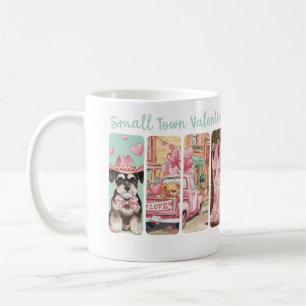 Westerne Valentijn Romance met Miniatuur Schnauzer Koffiemok