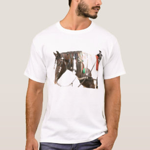 Westerne verf t-shirt