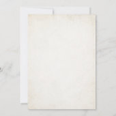 Westerne Verjaardag Rustiek Eerste Rodeo Verjaarda Kaart (Achterkant)