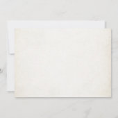 Westerne Verjaardags Rustiek 1e Verjaardagsfeestfo Kaart (Achterkant)